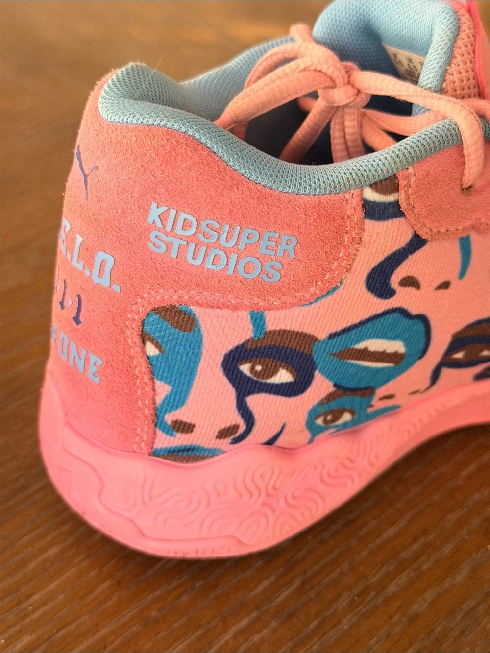 KidSuper Studios M.E.L.O 1&1 Puma Youth MB.03 Sneaker Funky Excellent Basketball